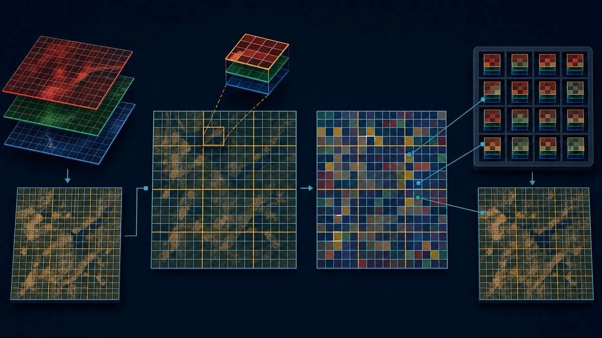 Satellite Image Vector Quantization