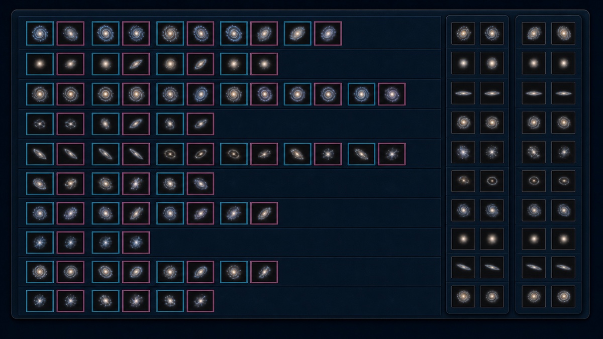 Galaxy rotation-augmentation explorer — does turning the training images help?
