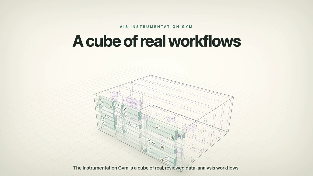 The Gym brings data-analysis workflows, methods and models together in a cube.